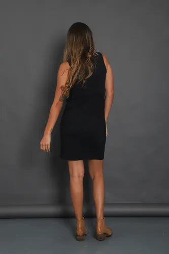 Vestido De Algodón Elastizado De India