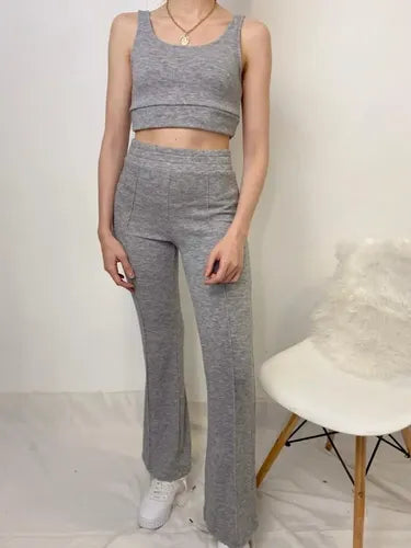 Pantalón Y Top  (conjunto) Deportivo Abrigado