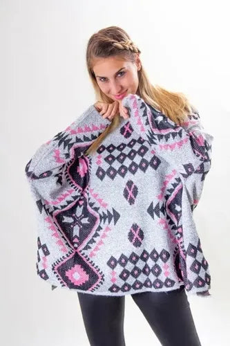 Sweater Amplio Importado  Mangas Murcielago