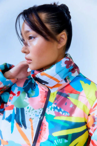 Campera De Abrigo Puffer Estampada Estampada L