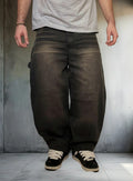 Pantalón Jean Baggy Hombre Oxido Liso 44