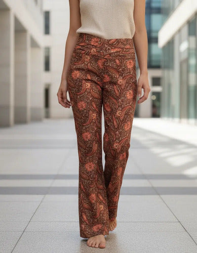 Pantalón Liviano Importado Estampado Colores