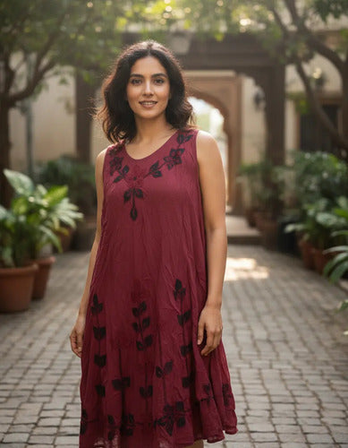 Vestido Solero India Hindú Talle Grande Nuevo 2da Selección