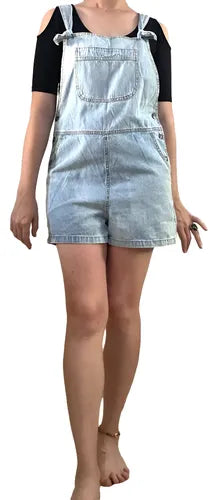 Enterito Mono Jean Corto Denim