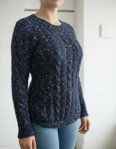 Sweater Tejido  Pelucitas Colores Importado