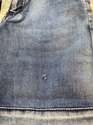 Jean Denim Chupín Importado Azul Liso 26