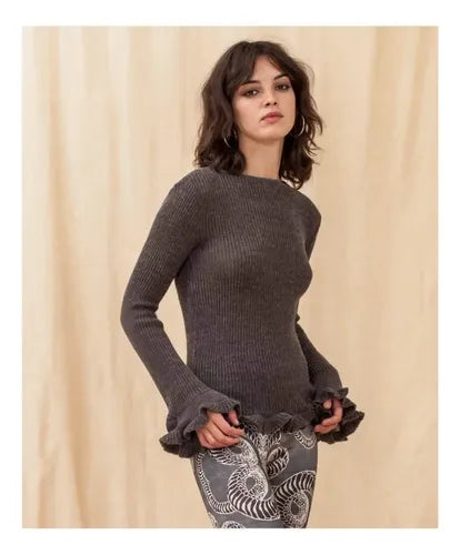 Sweater Tejido Diseño  Marca Vestite Y Andate