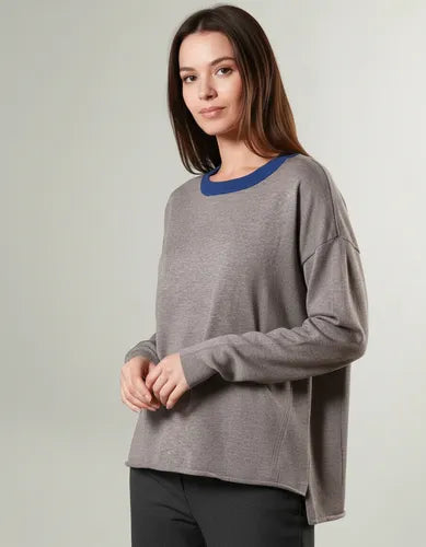Sweater Tejido Básico Importado Tipo Buzo