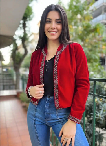 Saco Saquito Importado Chaqueta Velvet