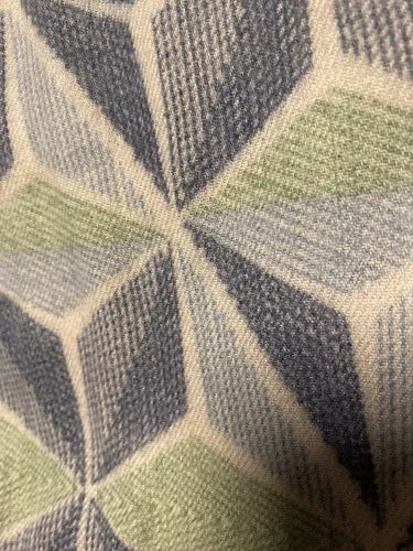 Pashmina Chalina Ruana Lanilla Rombos Importada