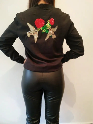 Pantalón Chupín Engomado Talle S Negro Liso 36