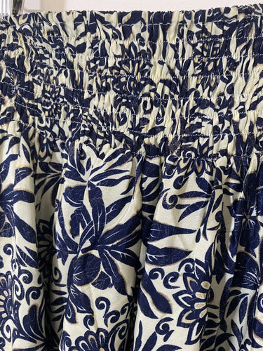 Pollera De Seda Hindú Evasé
