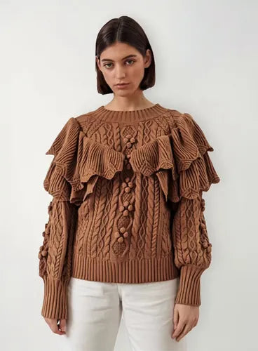 Sweater Tejido Grueso Importado D0512