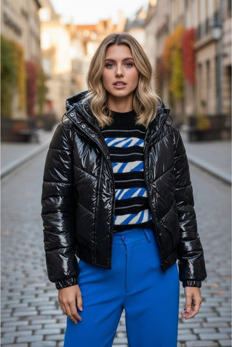 Puffer Campera  De Abrigo  Importada Corta