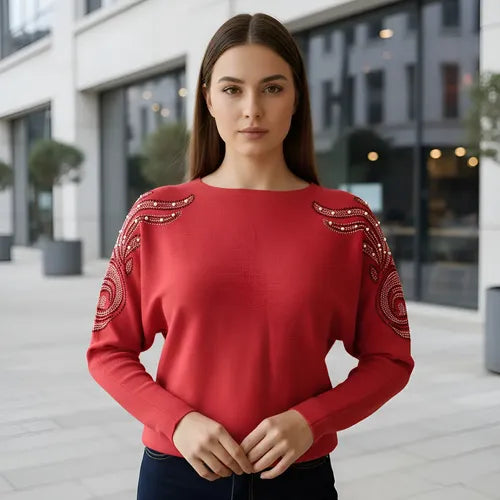 Sweater  Importado Strass (293)