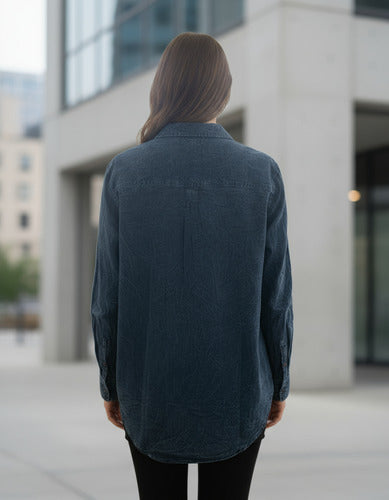 Camisa De Jean Importada Nevada Modelo Grande