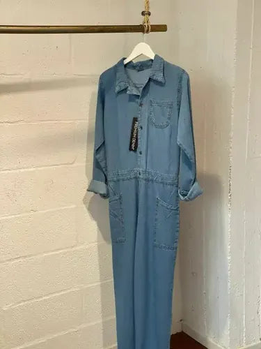 Mono Enterito Overall  Denim Jean