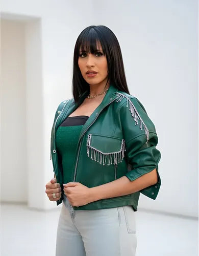 Campera Eco Cuero Importada