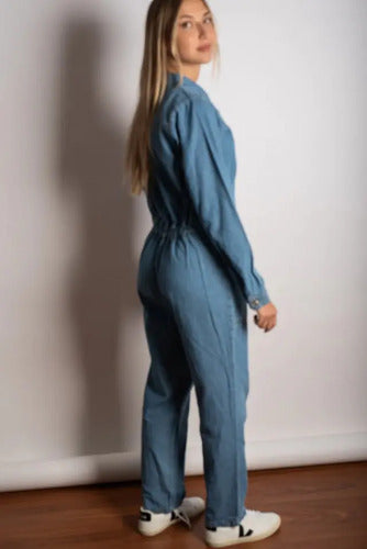Mono Enterito Overall  Denim Jean