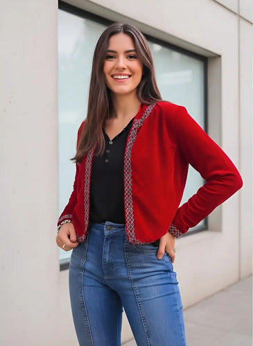 Saco Saquito Importado Chaqueta Velvet