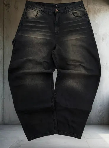 Pantalón Jean Baggy Hombre Oxido Liso 44