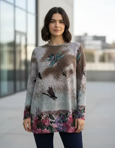 Sweater De Lanilla Con Estampa. Importados  Varios Modelos
