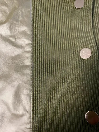 Tapado Trench Abrigo Con Eco Cuero