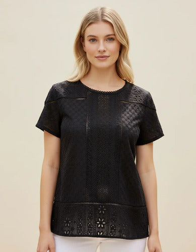 Camisa  Blusa Remera  Boho Hippie Chic Importada Negro L