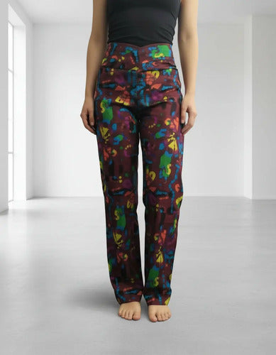 Pantalón Liviano Importado Estampado Colores