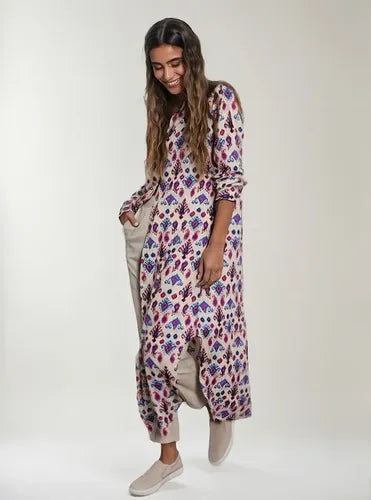 Vestido Camisero Importado Estampado