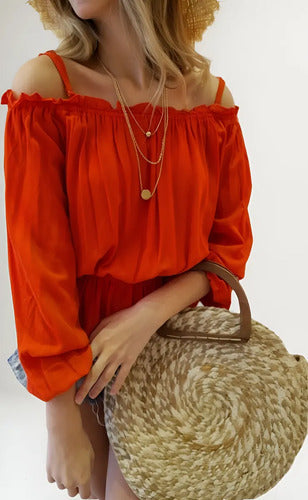Camisa Blusa Paisana Importada