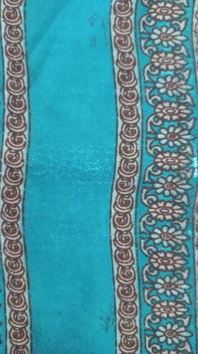 Vestido Solero Seda Hindu Talle Grande Nuevo 2da Selección Multicolor Estampado Único