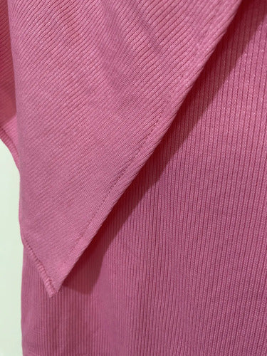 Remera Corta  Con Cuello
