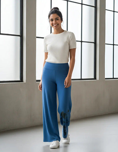 Pantalón Comodo De Lanilla Boho Hippie