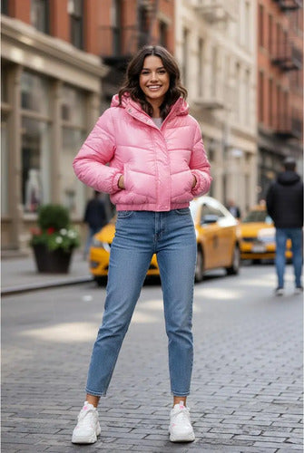 Puffer Campera  De Abrigo  Importada Corta