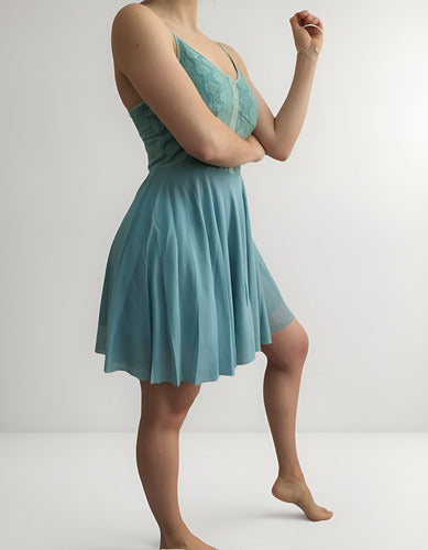 Vestido Corto Fiesta Encaje