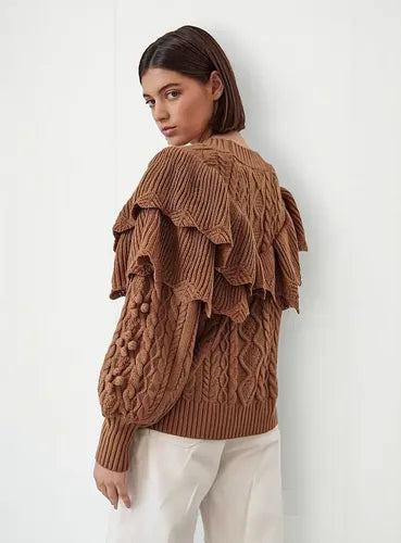 Sweater Tejido Grueso Importado D0512