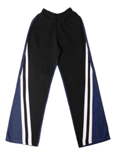 Pantalón Combinado Jogging Y Jean