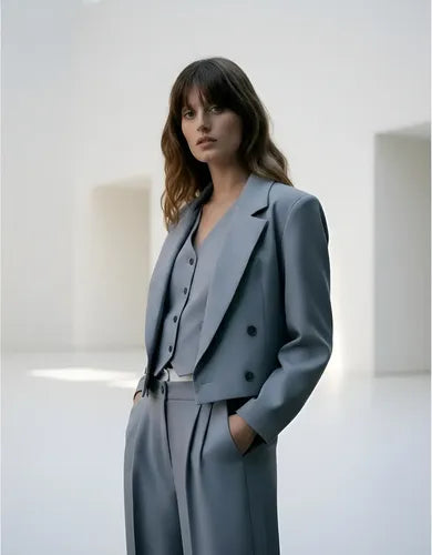 Saco Blazer Chaqueta Corta