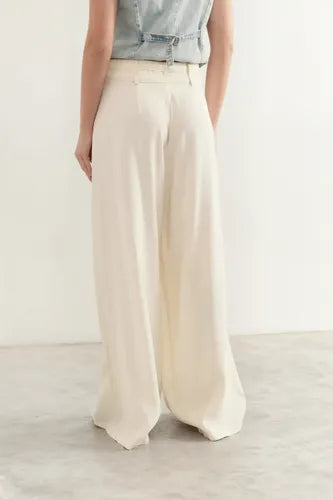 Pantalón Palazzo Sastrero Celeste