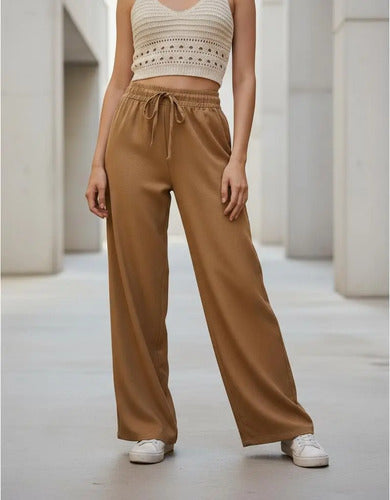 Pantalón Basico Palazzo De Lino