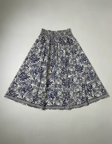 Pollera De Seda Hindú Evasé