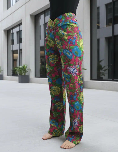 Pantalón Liviano Importado Estampado Colores