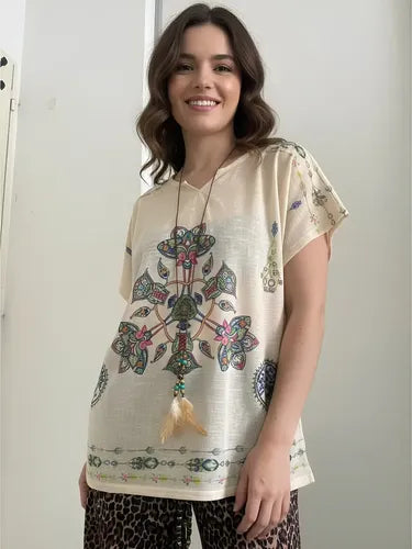 Blusa Remera Poncho Importada Talle Grande Hasta Xxl
