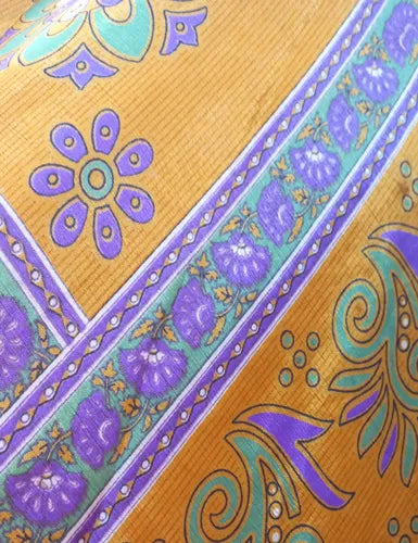 Vestido Solero Seda Hindu  Modelo Amplio