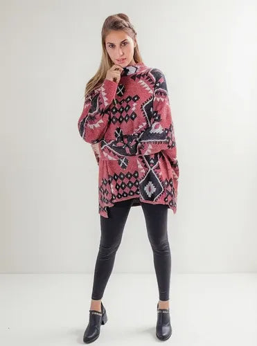 Sweater Amplio Importado  Mangas Murcielago