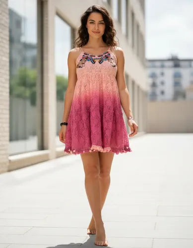 Solero Vestido Importado India Hindu Tipo Rapsodia Boho