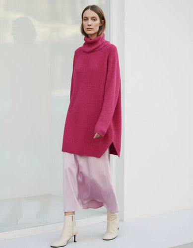 Sweater Pullover Tejido Polera Modelo Amplio