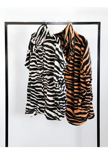 Poncho De Peluche Grande Plus Size