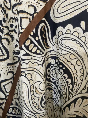 Vestido Largo Seda Boho Importado India Tipo Holi Rapsodia